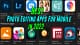 Photo Editing Apps